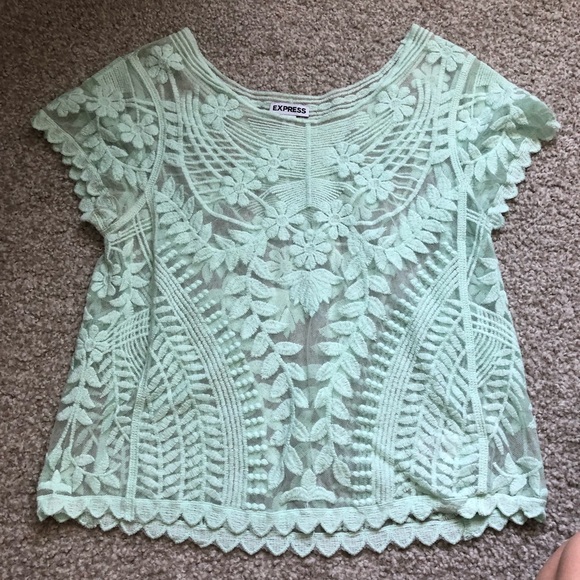 Express Tops - Lace Express Top
